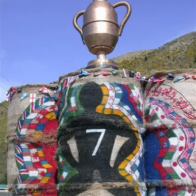 Kurow's McCaw tribute damaged by vandals