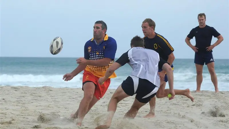 Rugby: Beach work helps sevens team