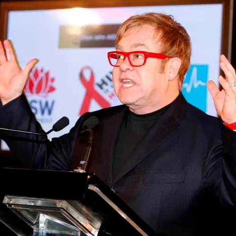 Elton writing book on Aids crisis