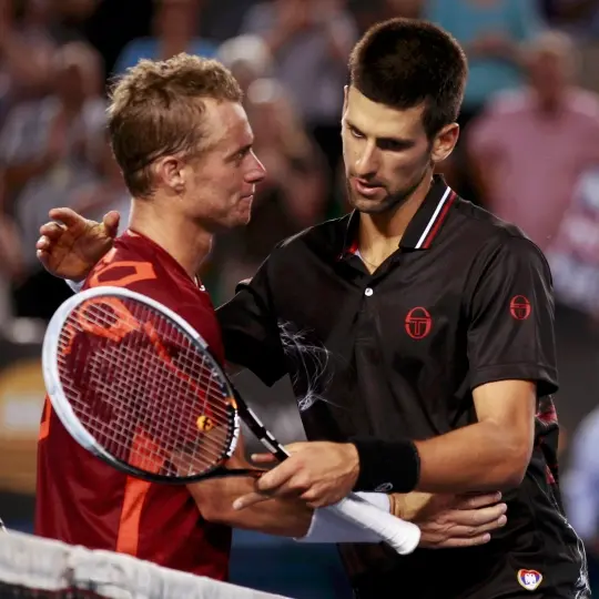 Tennis: Djokovic sees off gallant Hewitt