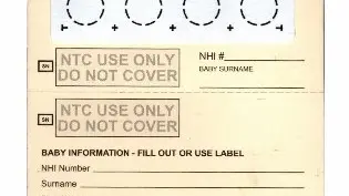 No follow-upon newborn blood spot card consent