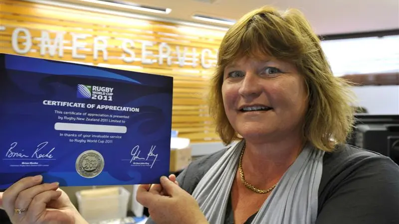 Volunteers' Rugby World Cup medals remain unclaimed