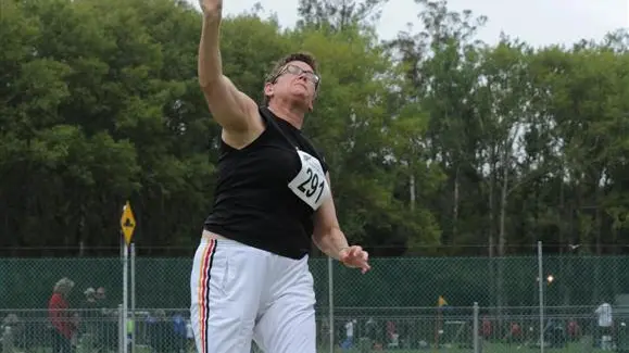 Athletics: New shoes help as Wolf claims double