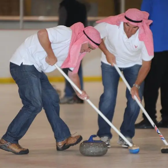 Curling: Old chums enjoy fun and games on ice