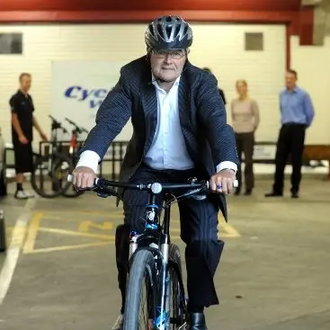 Cull takes to bike to raise awareness