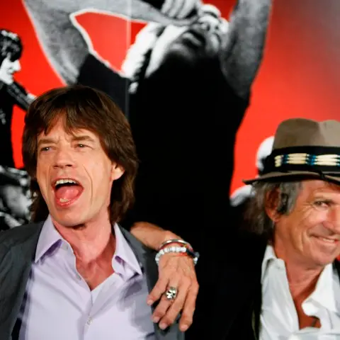 Jagger, Richards bury hatchet