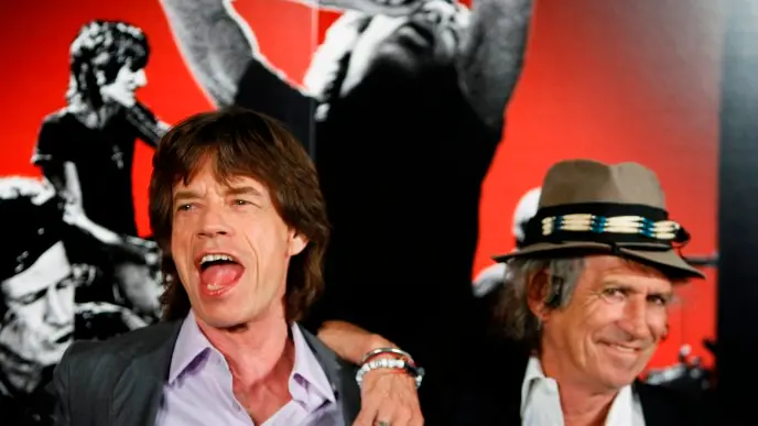 Jagger, Richards bury hatchet