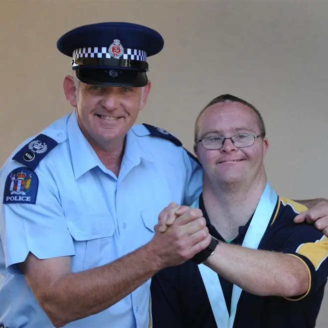 Police officer on special mission