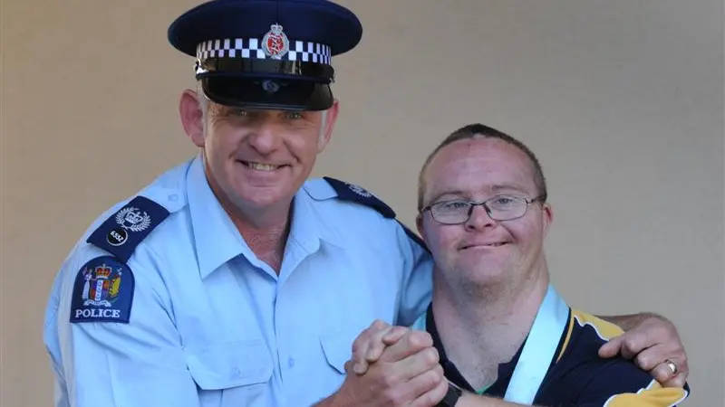 Police officer on special mission