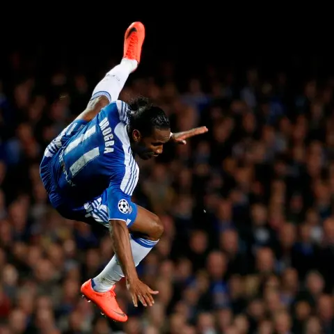 Football: Drogba gives Chelsea win over Barca