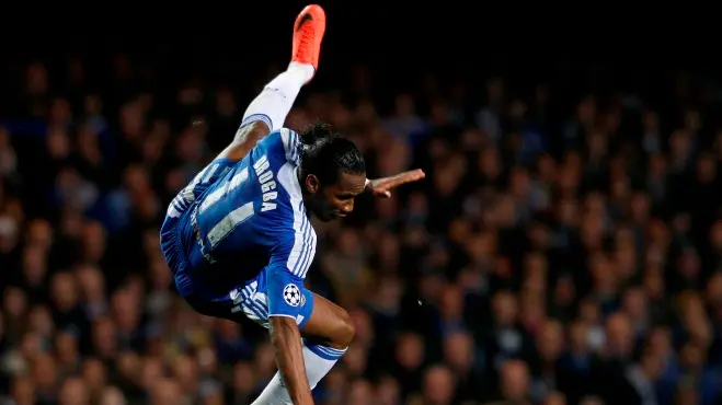 Football: Drogba gives Chelsea win over Barca