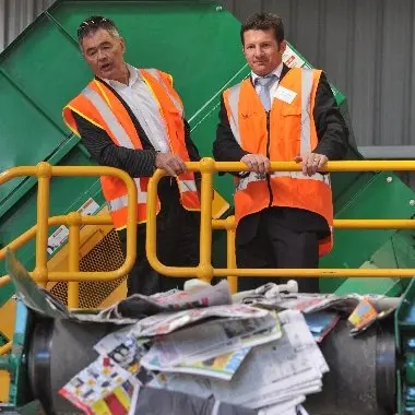 Recycling facility formally opened