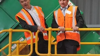 Recycling facility formally opened