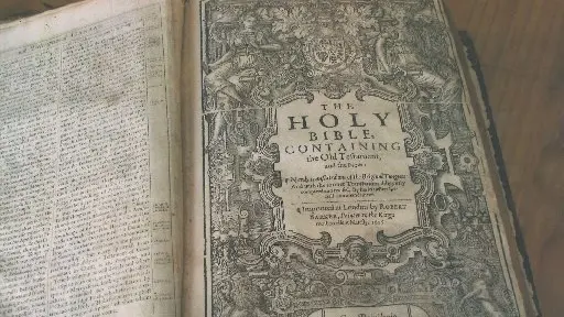 Centuries-old bible only one in southern hemisphere