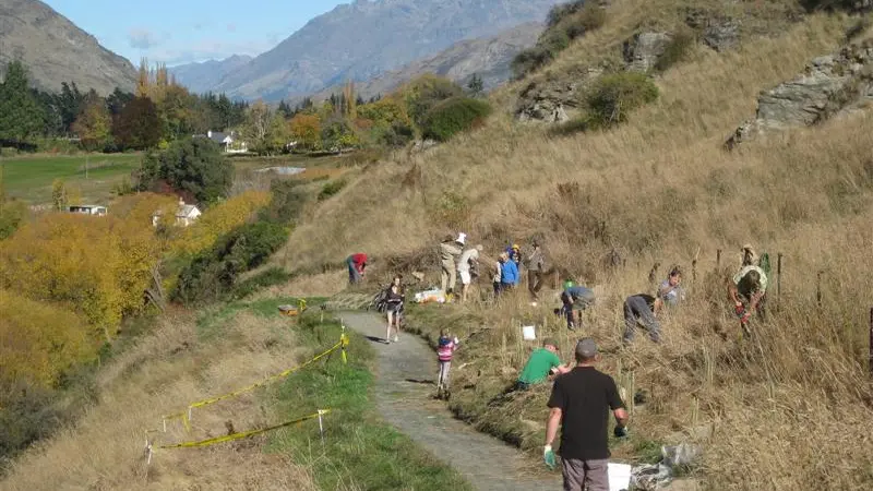 Good turnout for planting day