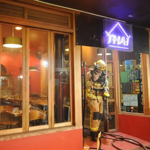 Fire at Dunedin restaurant