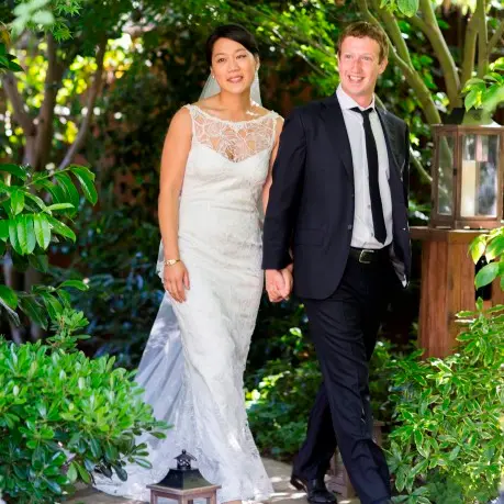 Facebook founder Mark Zuckerberg weds