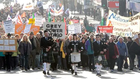 'Over the moon' as 'Keep Our Assets' protest draws 1000