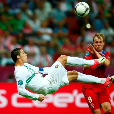 Football: Ronaldo powers Portugal into Euro semis
