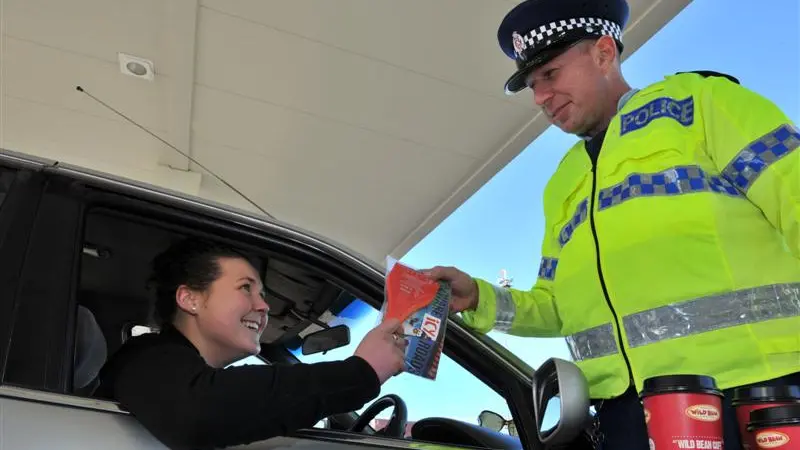 Slow down, stay back and keep safe