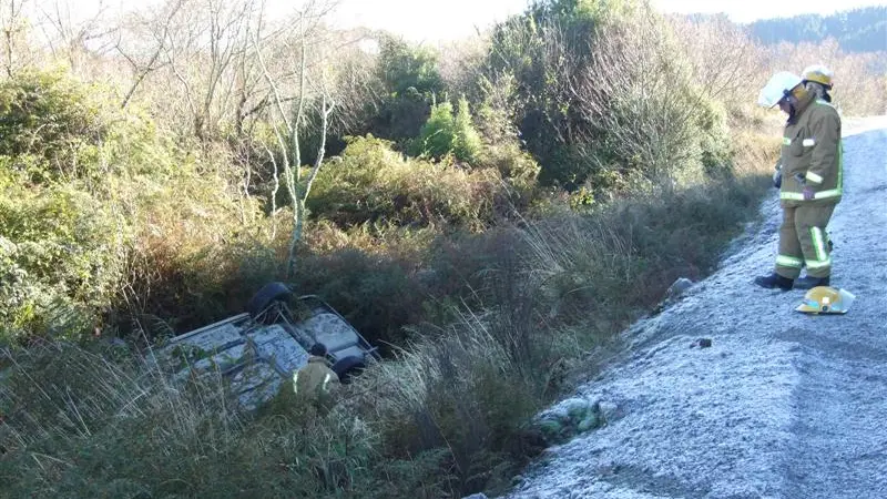 Crashes mount up in icy conditions