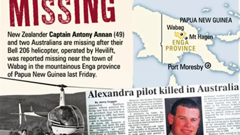 Hope still alive for missing NZ pilot