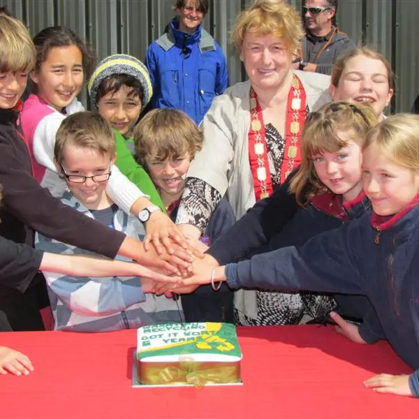 Five years of recycling celebrated