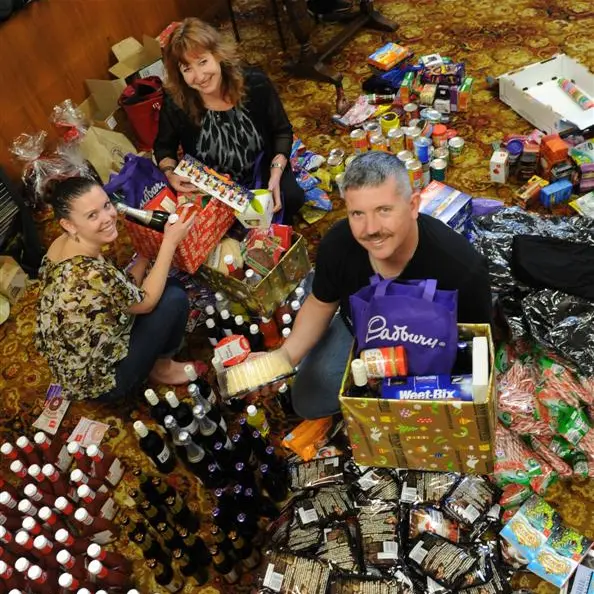 Hillside hampers on their way