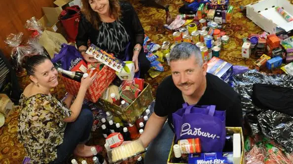 Hillside hampers on their way