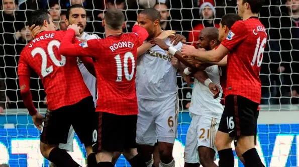 Football: Ferguson slams 'disgraceful act' on Van Persie
