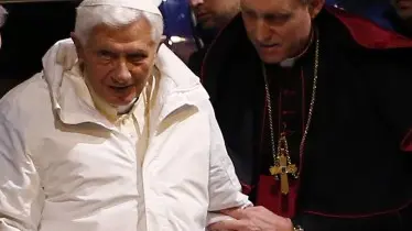 Shock in Church as Pope stands down