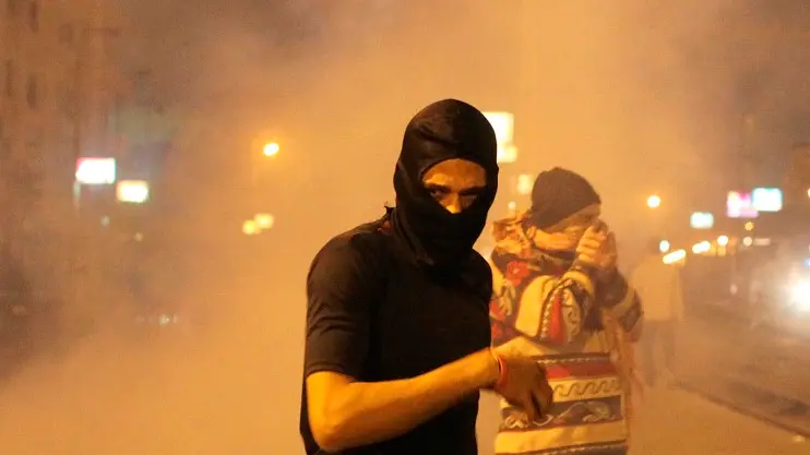 Clashes in Egypt on Mubarak anniversary
