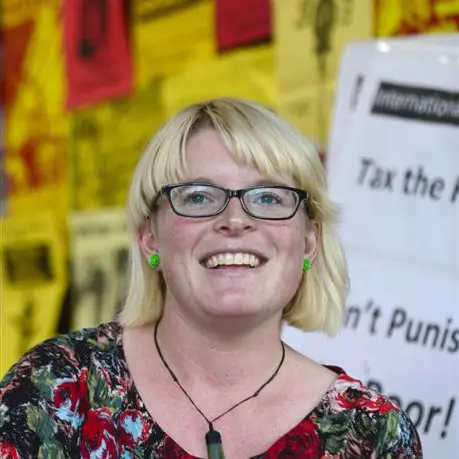 Holly promotes more political engagement