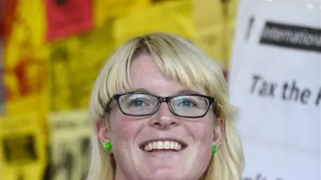 Holly promotes more political engagement