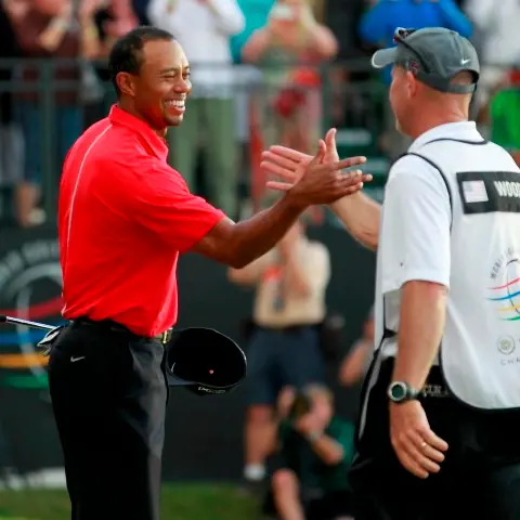 Golf: Woods triumphs in Cadillac Championship