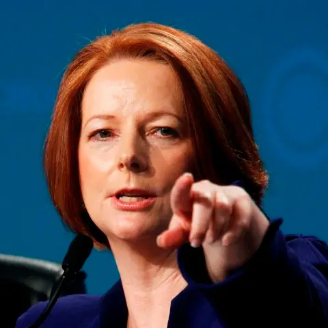 No comment from Gillard over poll blow