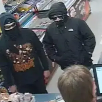Photo released of dairy robbery suspects