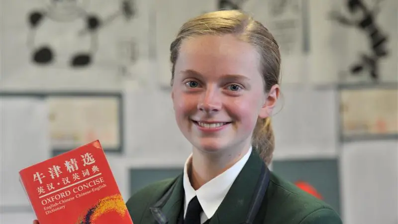 Chinese test for Columba pupil