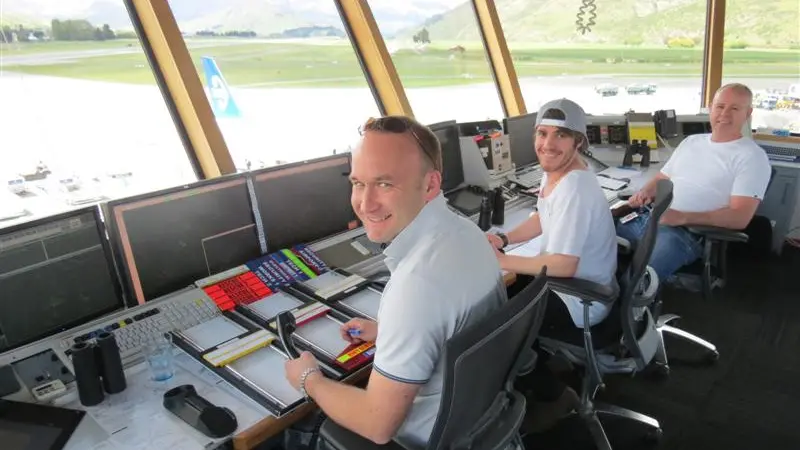 Airport system takes flight
