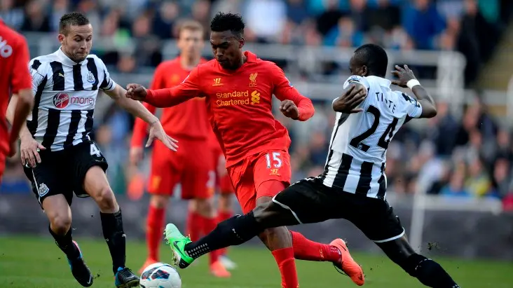 Football: Liverpool fire six past Newcastle