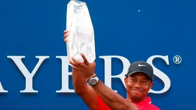 Golf: Tiger triumphs in Players Championship