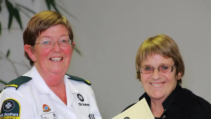 Balclutha: St John volunteers, staff recognised