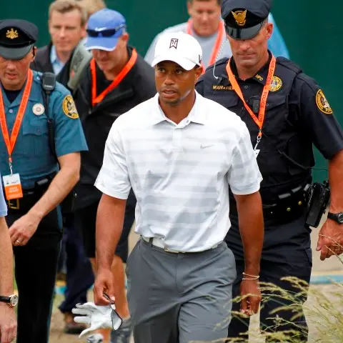 Golf: Woods, Garcia shake hands at Merion