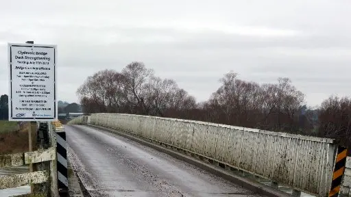 Delays next month as bridge strengthened