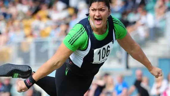 Athletics: Big throw for Adams in Czech Republic