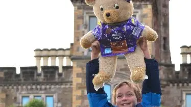 Teddy bears and owners in mood for carnival