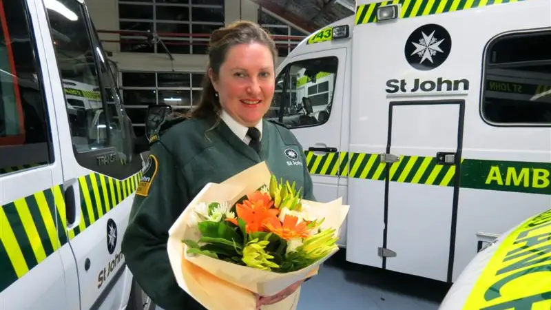 St John volunteer honoured for her dedication