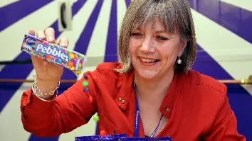 Sweets now packed in plastic