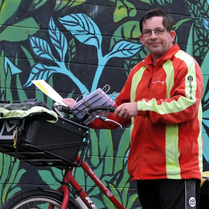 Postie marks 30 years on the job