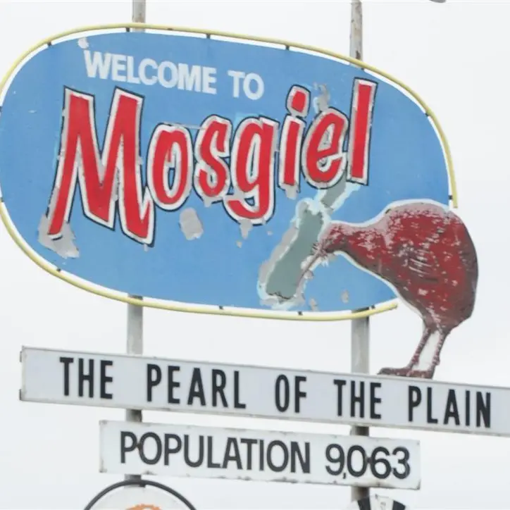 Welcome to Mosgiel sign due for update